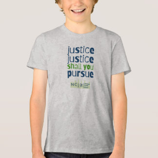Camiseta Triblenda Justicia, justicia ¿acaso persigues a la camiseta