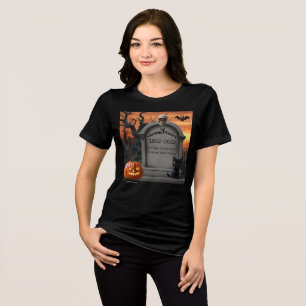 Camiseta Triblenda "Justin Pieces" Humor en la cabeza de Halloween