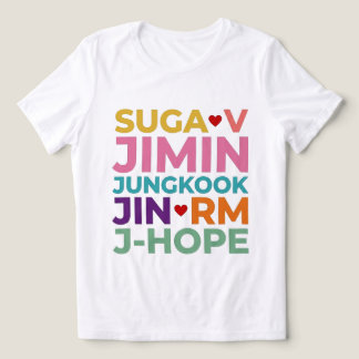 CAMISETA TRIBLENDA K-POP
