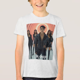 CAMISETA TRIBLENDA K-POP