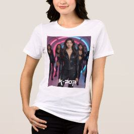 CAMISETA TRIBLENDA K-POP