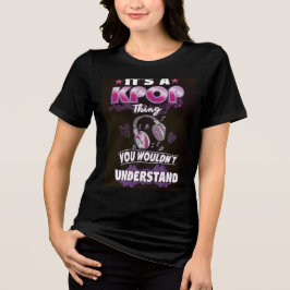 Camiseta Triblenda K-Pop Women's 