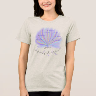 Camiseta Triblenda KAITLYN péptido, libro mágico, texto personalizado