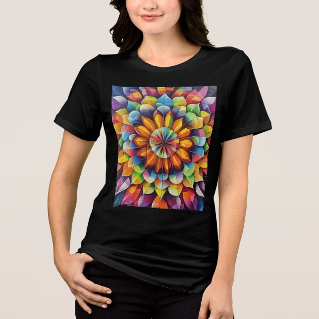 Camiseta Triblenda Kaleidescope (Anverso)