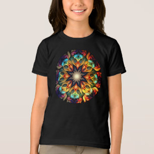 Camiseta Triblenda Kaleidoscope Mandala Flower Design-23091