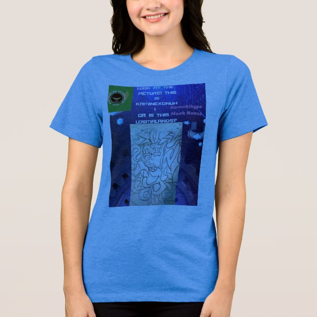 Camiseta Triblenda Kamakihype Mask Noons (Anverso)