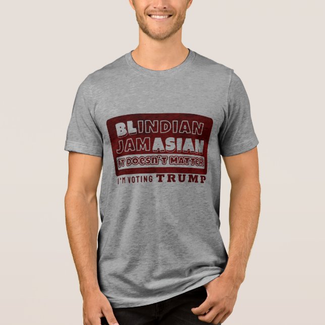 Camiseta Triblenda Kamala Black Indian Jamaican Asian (Anverso)