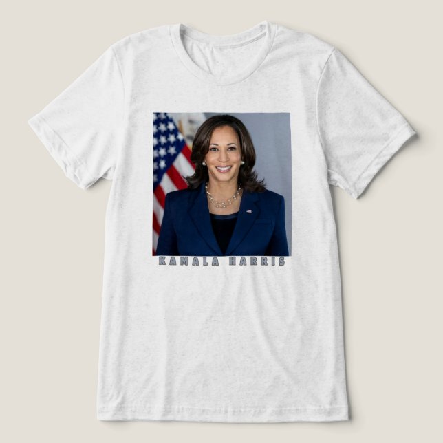 Camiseta Triblenda kamala harris (Diseño delantero )