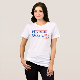 Camiseta Triblenda Kamala Harris 2024 Tim Walz Waltz