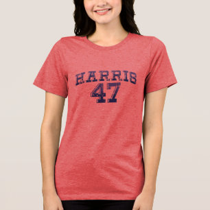 Camiseta Triblenda KAMALA HARRIS para el 47° presidente de los Estado