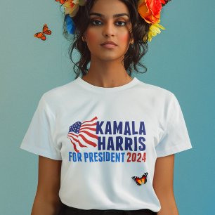 Camiseta Triblenda Kamala Harris por las elecciones presidenciales 20