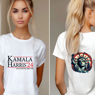 Camiseta Triblenda Kamala Harris: Terminemos el trabajo