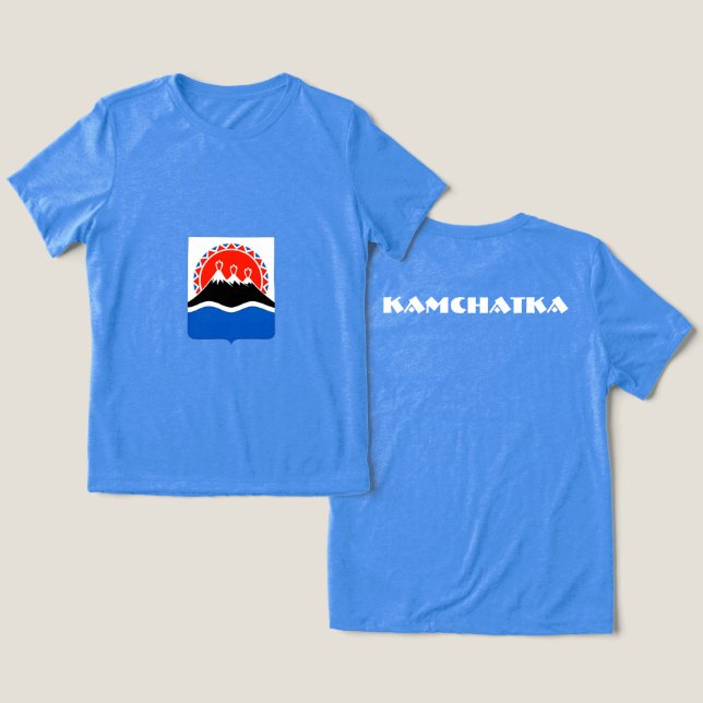 Camiseta Triblenda Kamchatka Special Gift Blue Tourist Classic (Diseño Anverso y Reverso)