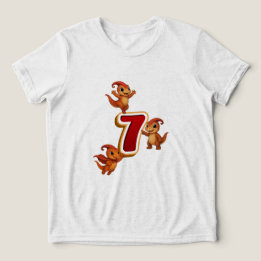 Camiseta Triblenda Kammli Dino Birthday Shirt – 7 years