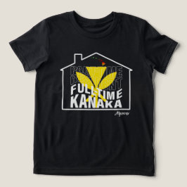 Camiseta Triblenda Kanaka a tiempo completo [negro]