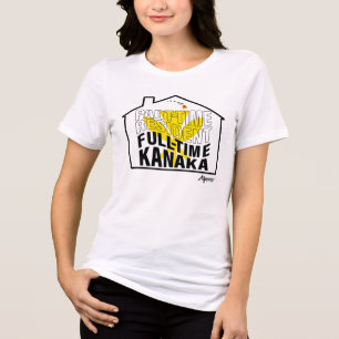 Camiseta Triblenda Kanaka a tiempo completo [negro]