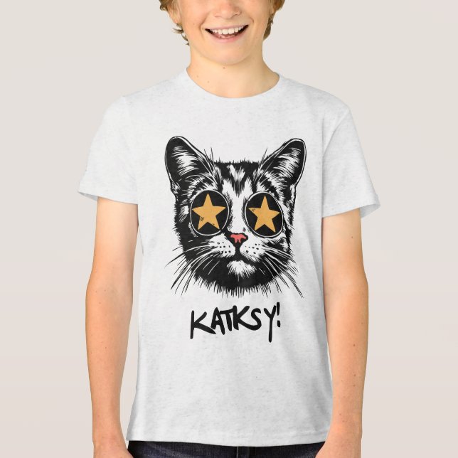 Camiseta Triblenda Katksy (Anverso)