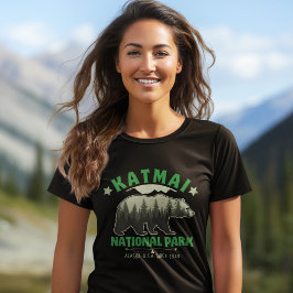 Camiseta Triblenda Katmai National Park Alaska Since 1918
