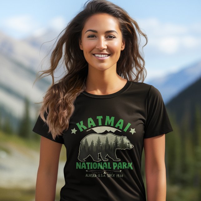 Camiseta Triblenda Katmai National Park Alaska Since 1918 (Subido por el creador)