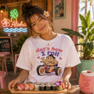Camiseta Triblenda Kawaii Hawaii - Sumo Sushi
