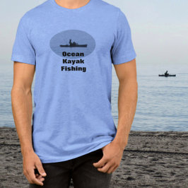 Camiseta Triblenda Kayak Silhouette Ocean Kayak