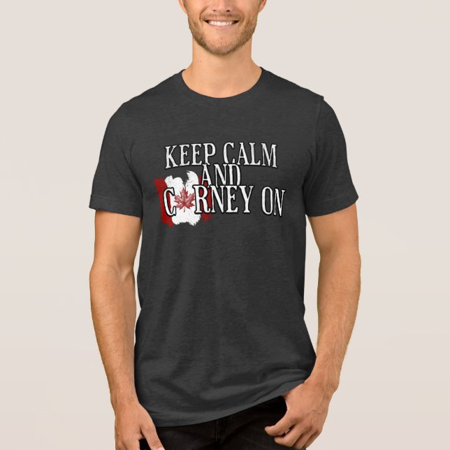 Camiseta Triblenda Keep Calm and Carney On (Anverso)