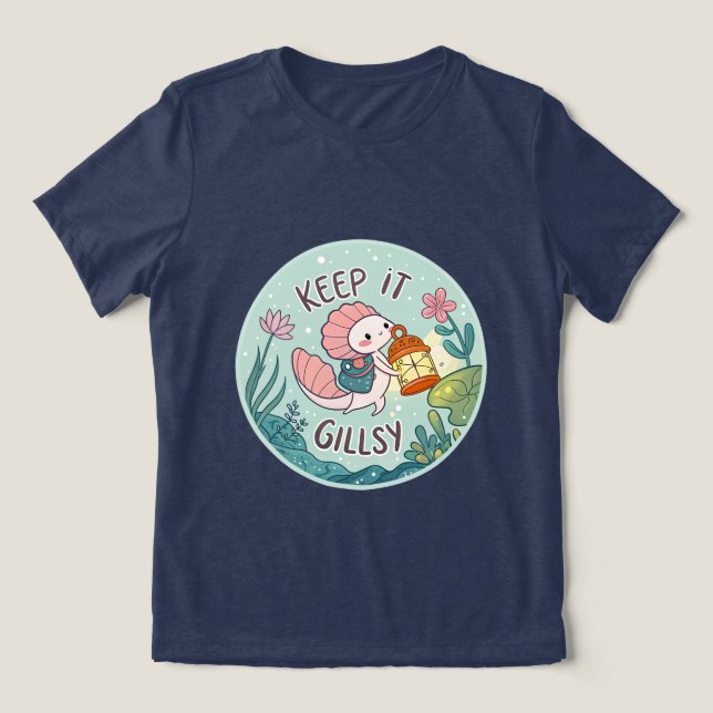 Camiseta Triblenda Keep It Gillsy T-shirt (Diseño delantero )