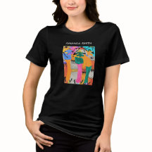 Kenia acuarela Arte Africano Vibrante Joy Dance