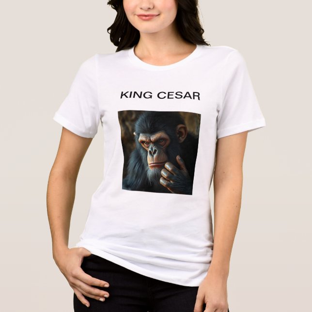 CAMISETA TRIBLENDA KING CESAR (Anverso)