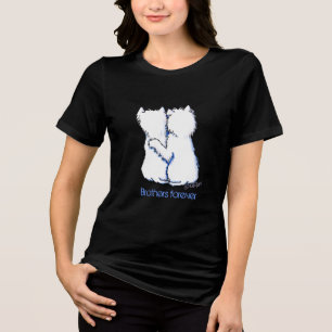 Camiseta Triblenda KiniArt Hugging Westies