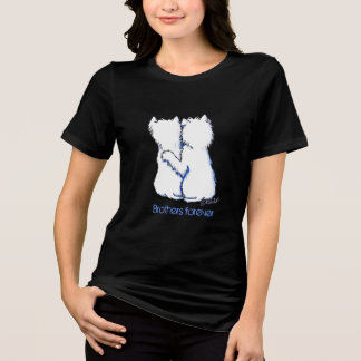 Camiseta Triblenda KiniArt Hugging Westies
