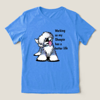 Camiseta Triblenda KiniArt Old English Sheepdog T-Shirt