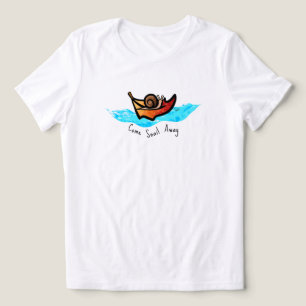 Camiseta Triblenda KiniArt Sailing Snail