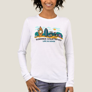 Camiseta Triblenda Kit de inicio de verano - Aventura y playa al aire