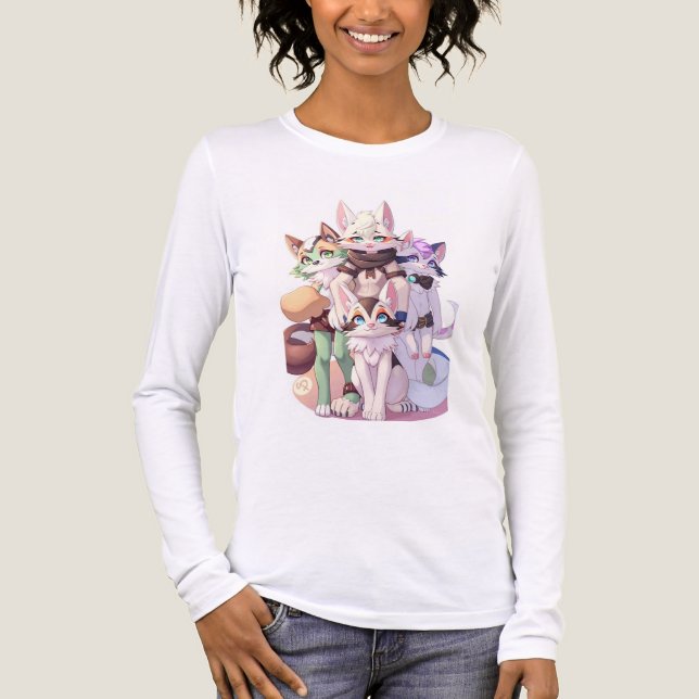 Camiseta Triblenda Kitty Club (Anverso)