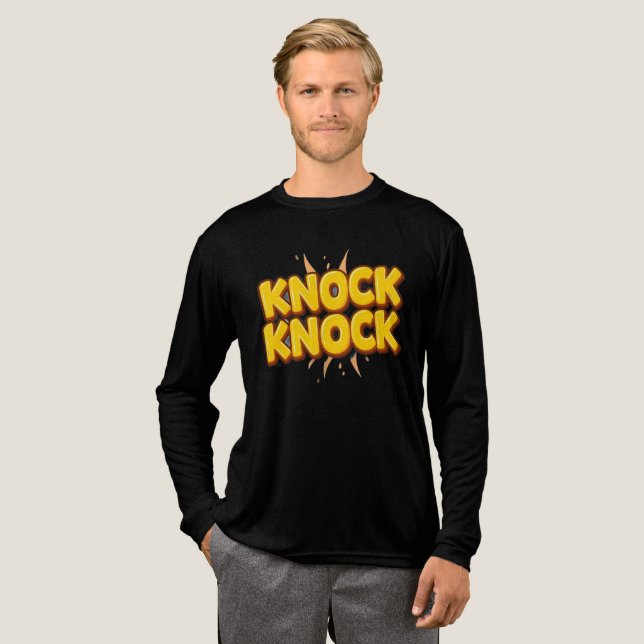 Camiseta Triblenda Knock knock (Anverso Completo)