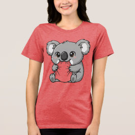 CAMISETA TRIBLENDA KOALA DESING T-SHIRT FOR WOMEN