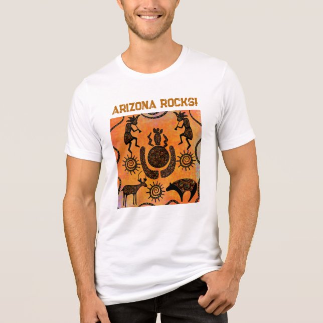 CAMISETA TRIBLENDA KOKOPELLI  (Anverso)