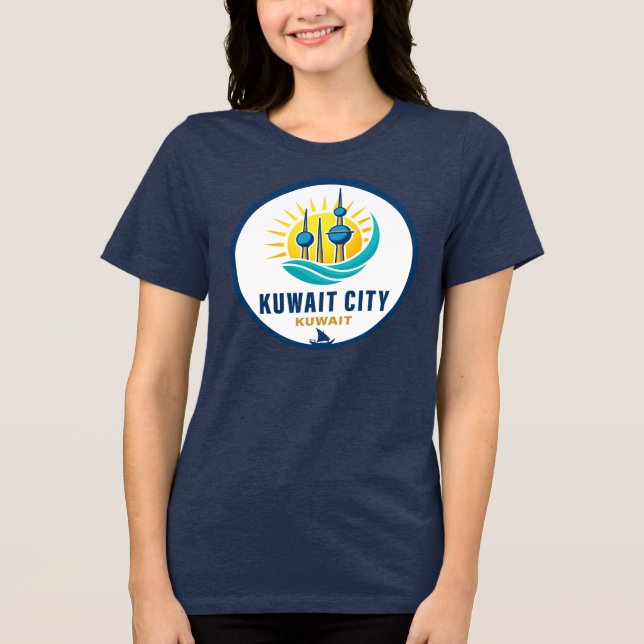 Camiseta Triblenda Kuwait City Kuwait Middle East (Anverso)