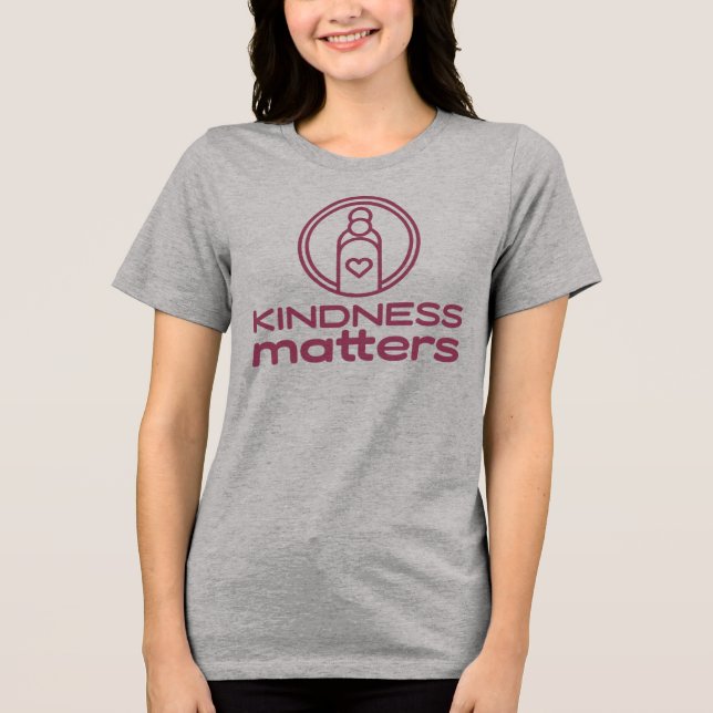 Camiseta Triblenda La amabilidad importa la camiseta - Botella de bon (Anverso)