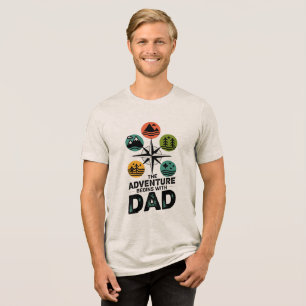 Camiseta Triblenda La aventura comienza con papá