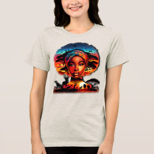 Camiseta Triblenda La belleza de África asombrosa