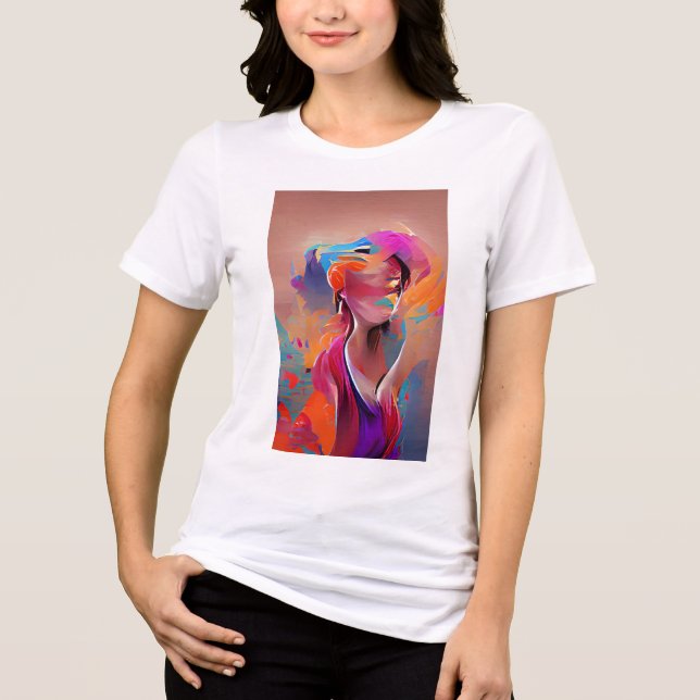 Camiseta Triblenda la belleza interior (Anverso)