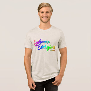 Camiseta Triblenda La cachemira es para todos los hombres