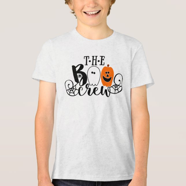 Camiseta Triblenda La Calabaza Fantasma De Halloween (Anverso)