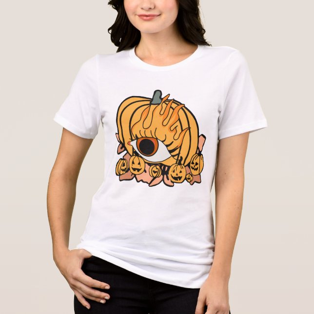 Camiseta Triblenda La Calabaza Retro Flamaba El Ojo (Anverso)