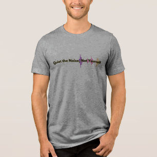 Camiseta Triblenda La calma en la tormenta. Silenciar el ruido.