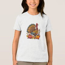 La camiseta de las calabazas de la Turquía del Día