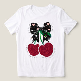 Camiseta Triblenda La cereza de amor es una fruta divertida