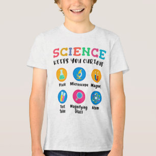 Camiseta Triblenda La ciencia te mantiene curioso